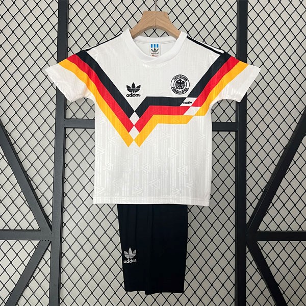 Camiseta Alemania Replica Primera Ropa Retro Niño 1990